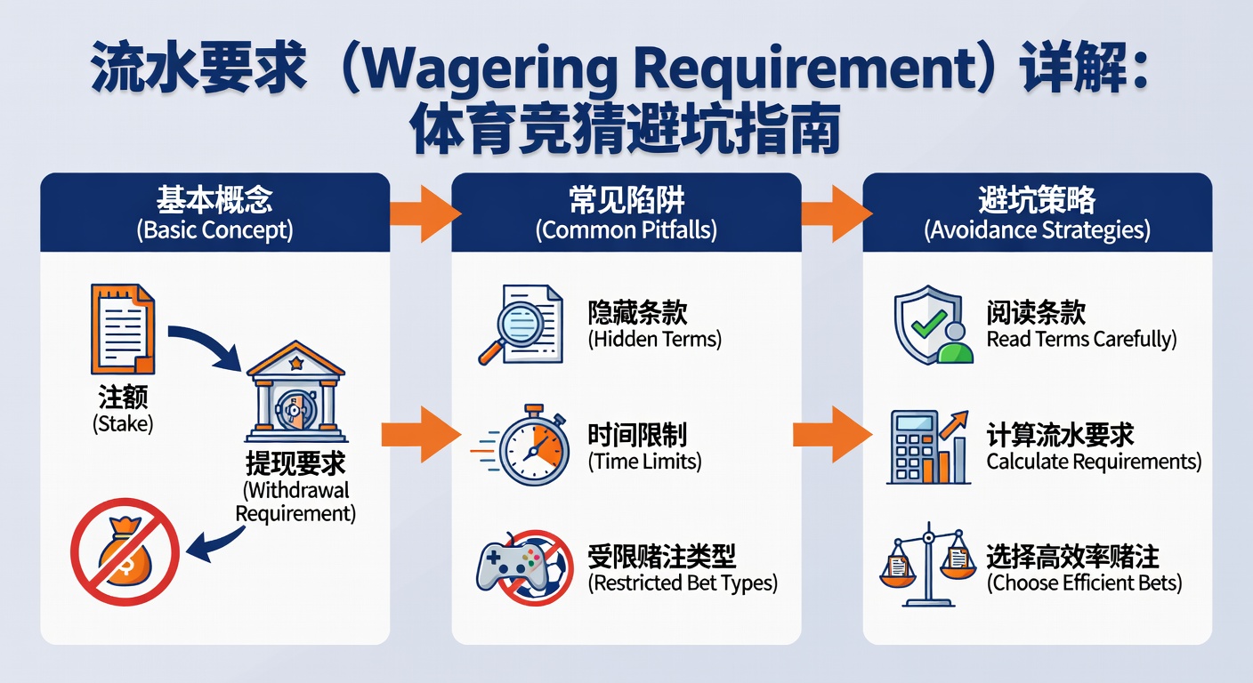 流水要求 Wagering Requirement 详解2026体育竞猜福利
