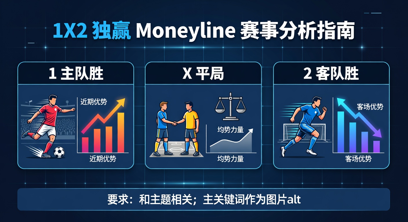 1X2 独赢 Moneyline：足球赛事分析技巧与避坑