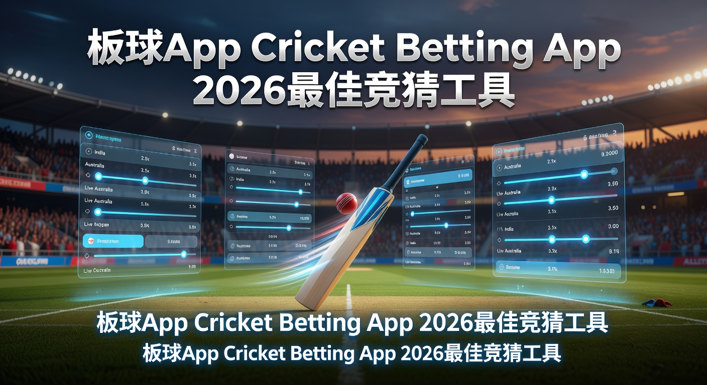 板球App Cricket Betting App 2026赛事竞猜指南