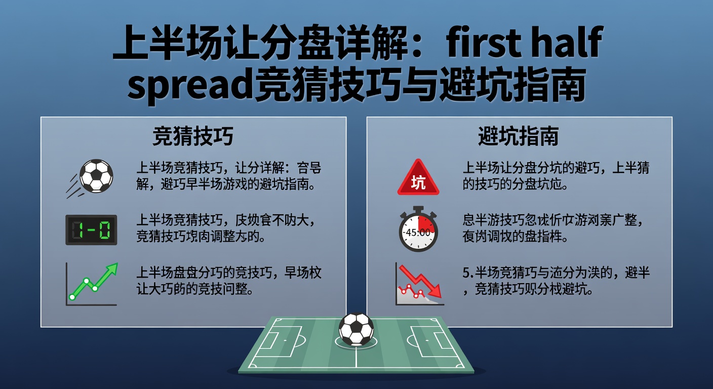 上半场让分盘详解：2026赛事竞猜策略